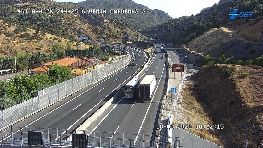 Cámara Despeñaperros Túneles (Km 244.2)