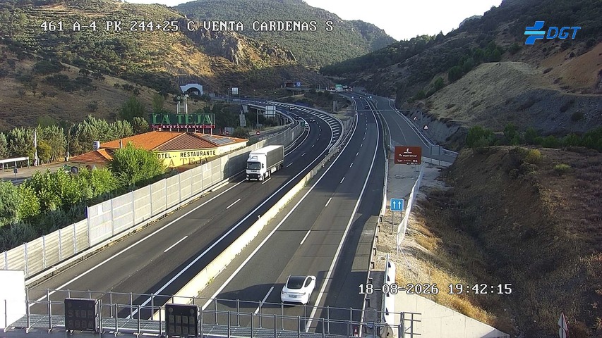 Cámara Despeñaperros Túneles (Km 244.2)
