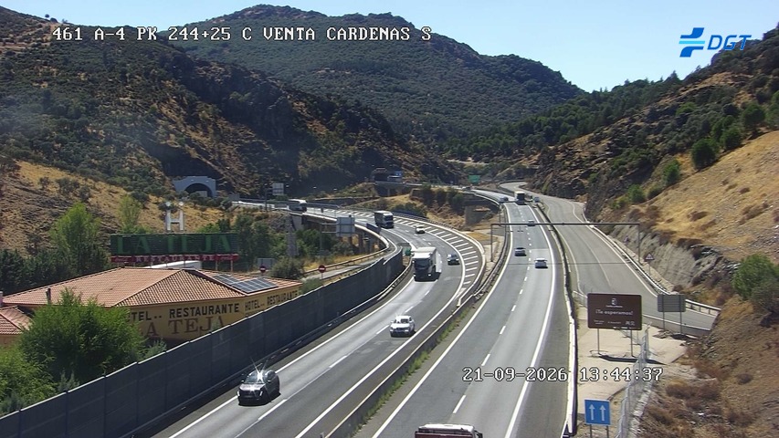 Cámara Despeñaperros Túneles (Km 244.2)
