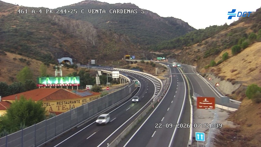 Cámara Despeñaperros Túneles (Km 244.2)