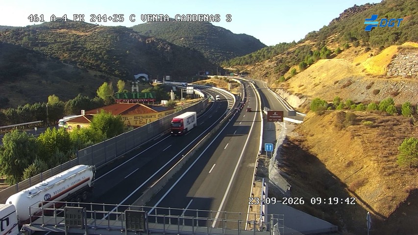 Cámara Despeñaperros Túneles (Km 244.2)