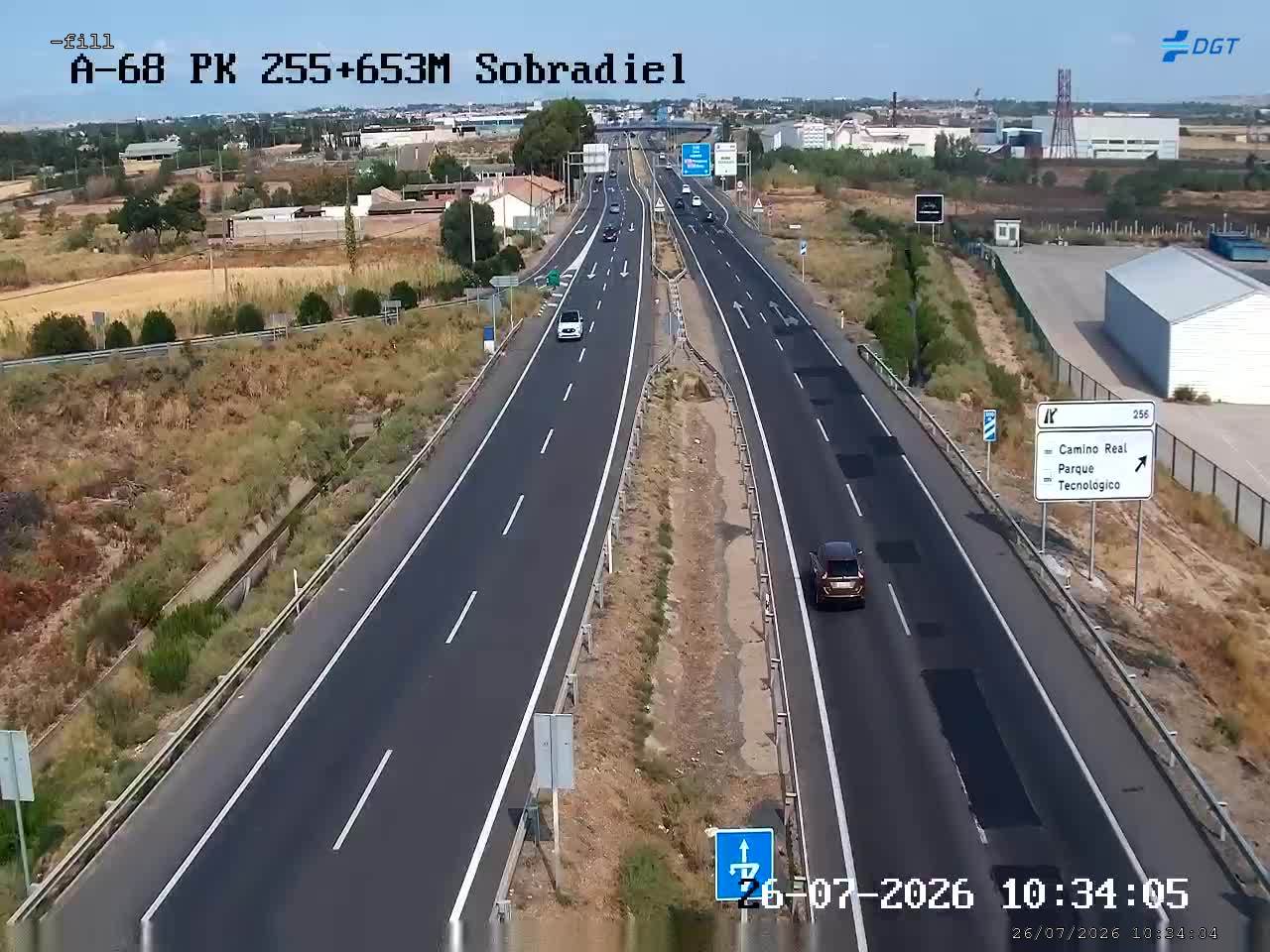 Cámara Eje Km 255,6 (A-68)