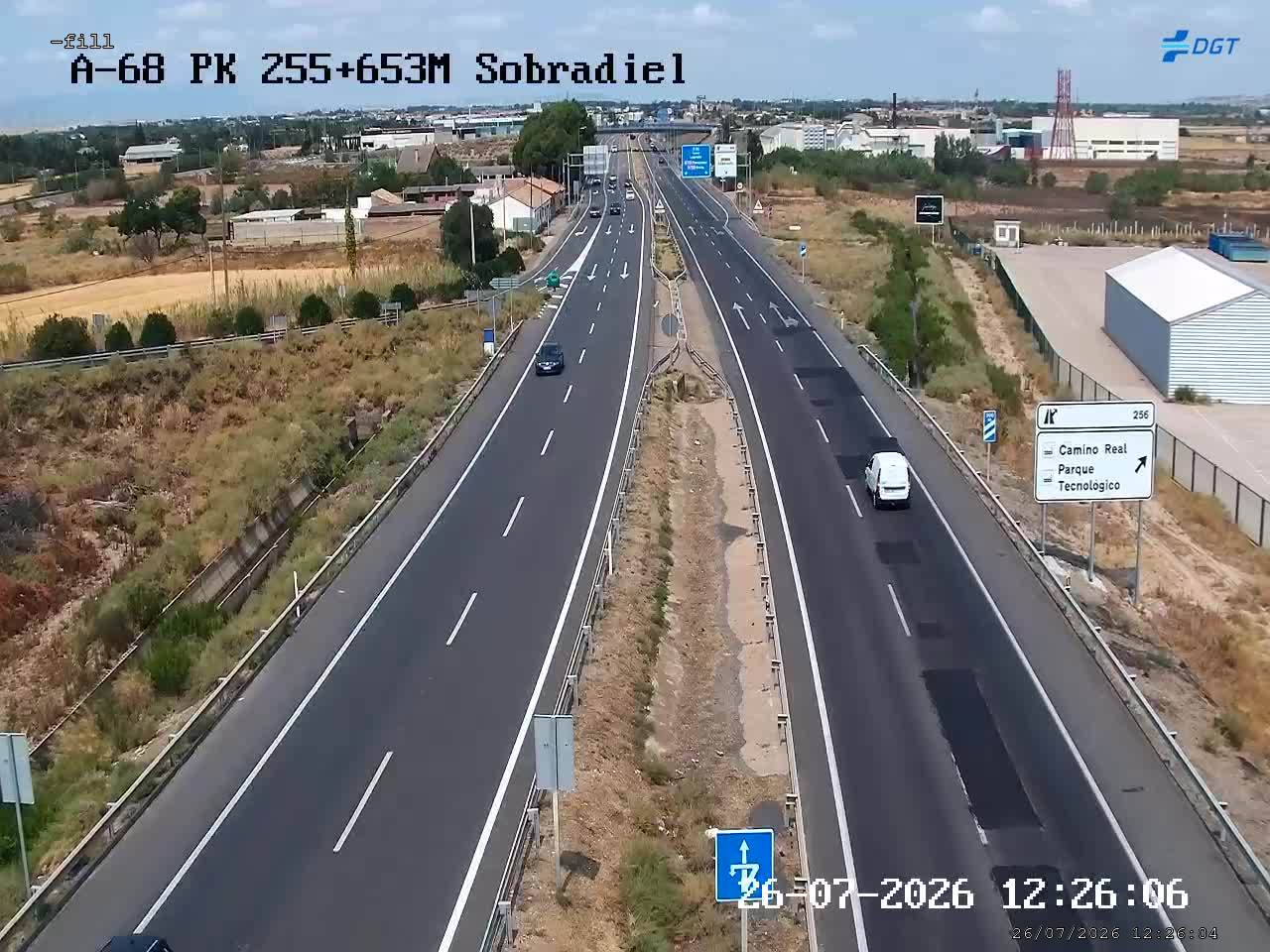 Cámara Eje Km 255,6 (A-68)