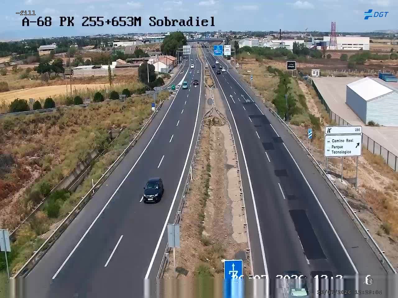 Cámara Eje Km 255,6 (A-68)