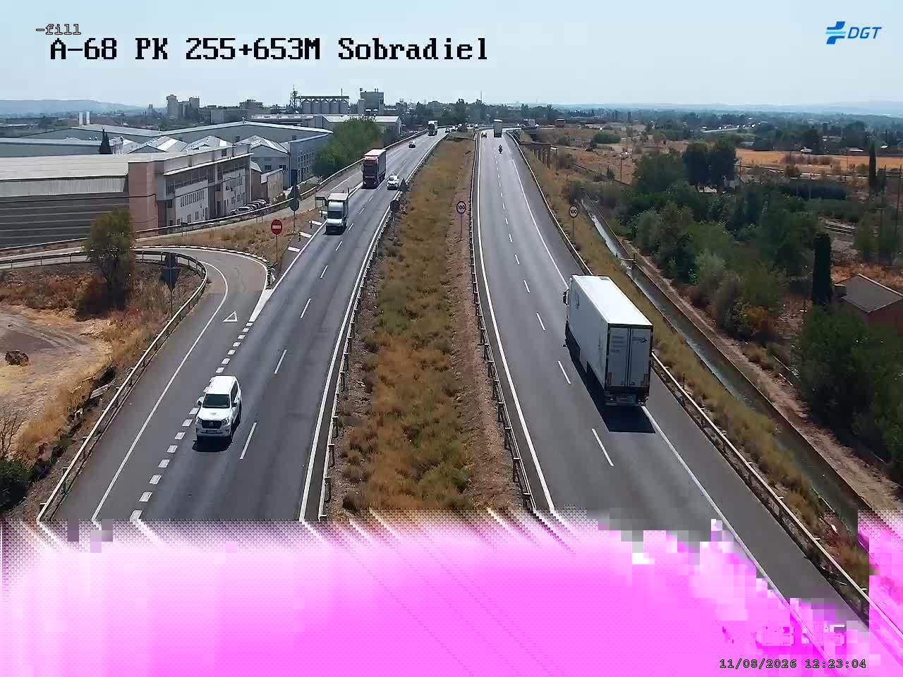 Cámara Eje Km 255,6 (A-68)