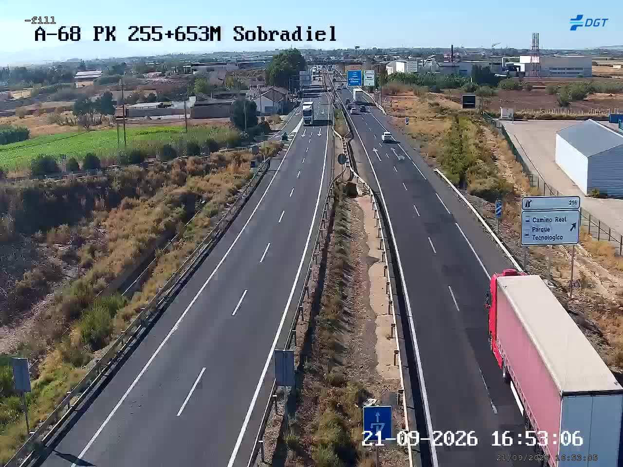 Cámara Eje Km 255,6 (A-68)