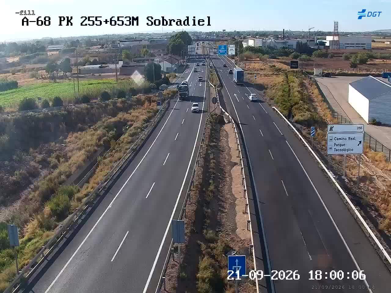 Cámara Eje Km 255,6 (A-68)