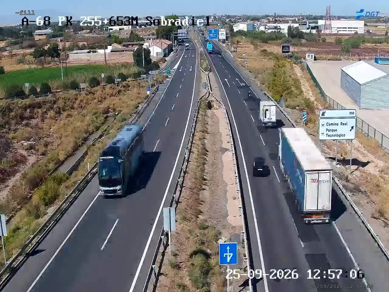 Cámara Eje Km 255,6 (A-68)