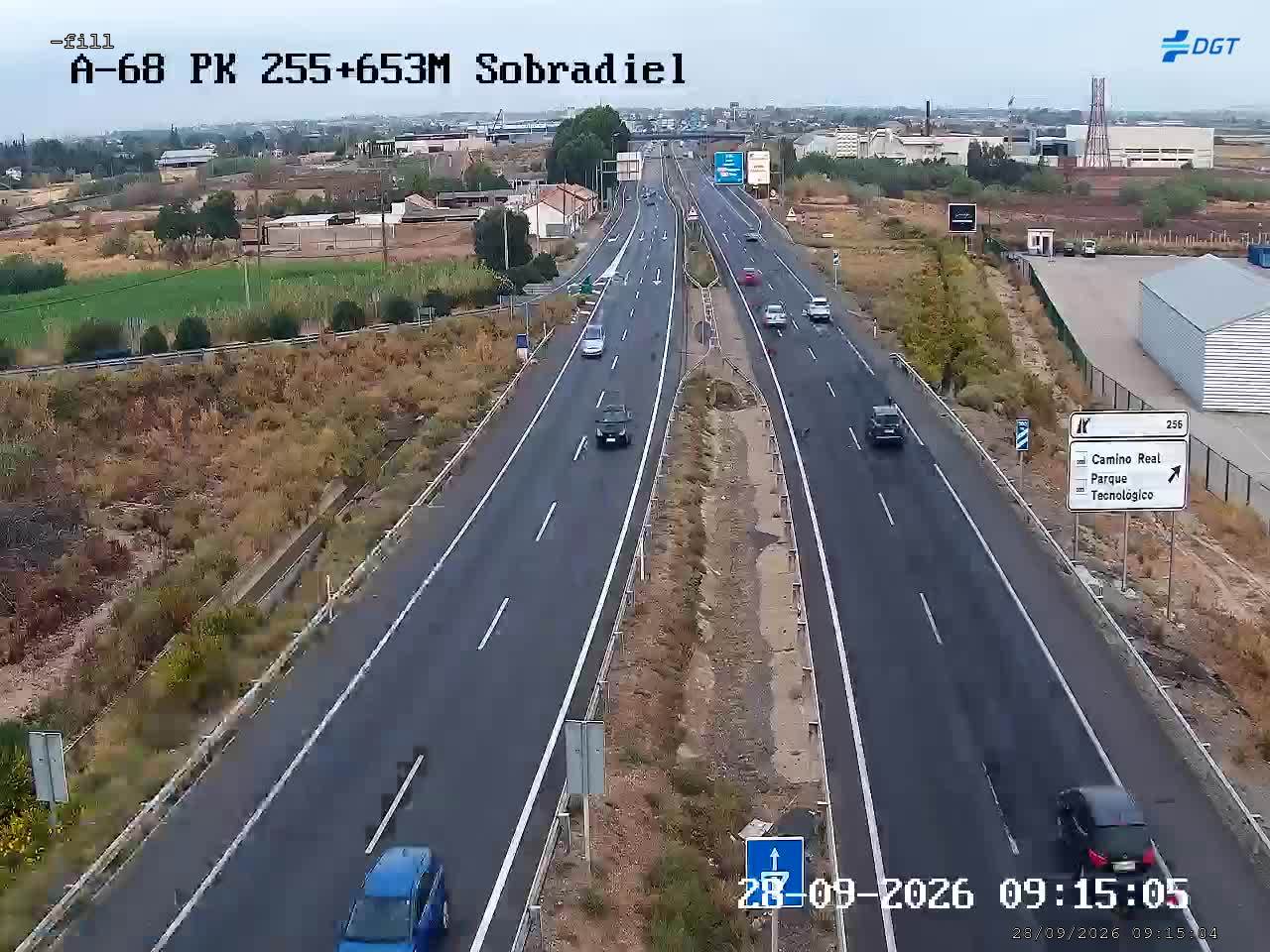 Cámara Eje Km 255,6 (A-68)