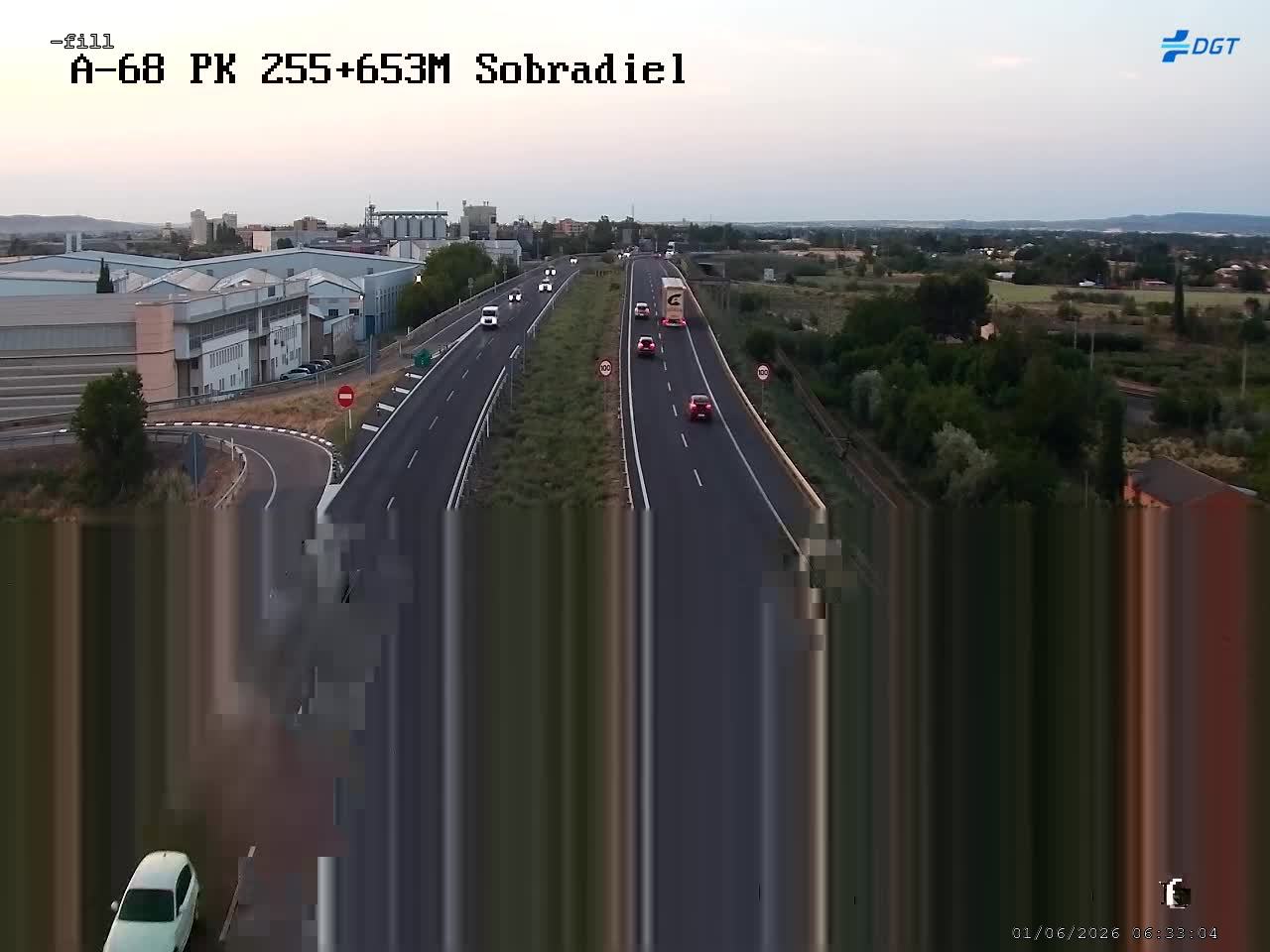 Zaragoza — A-68 km 256