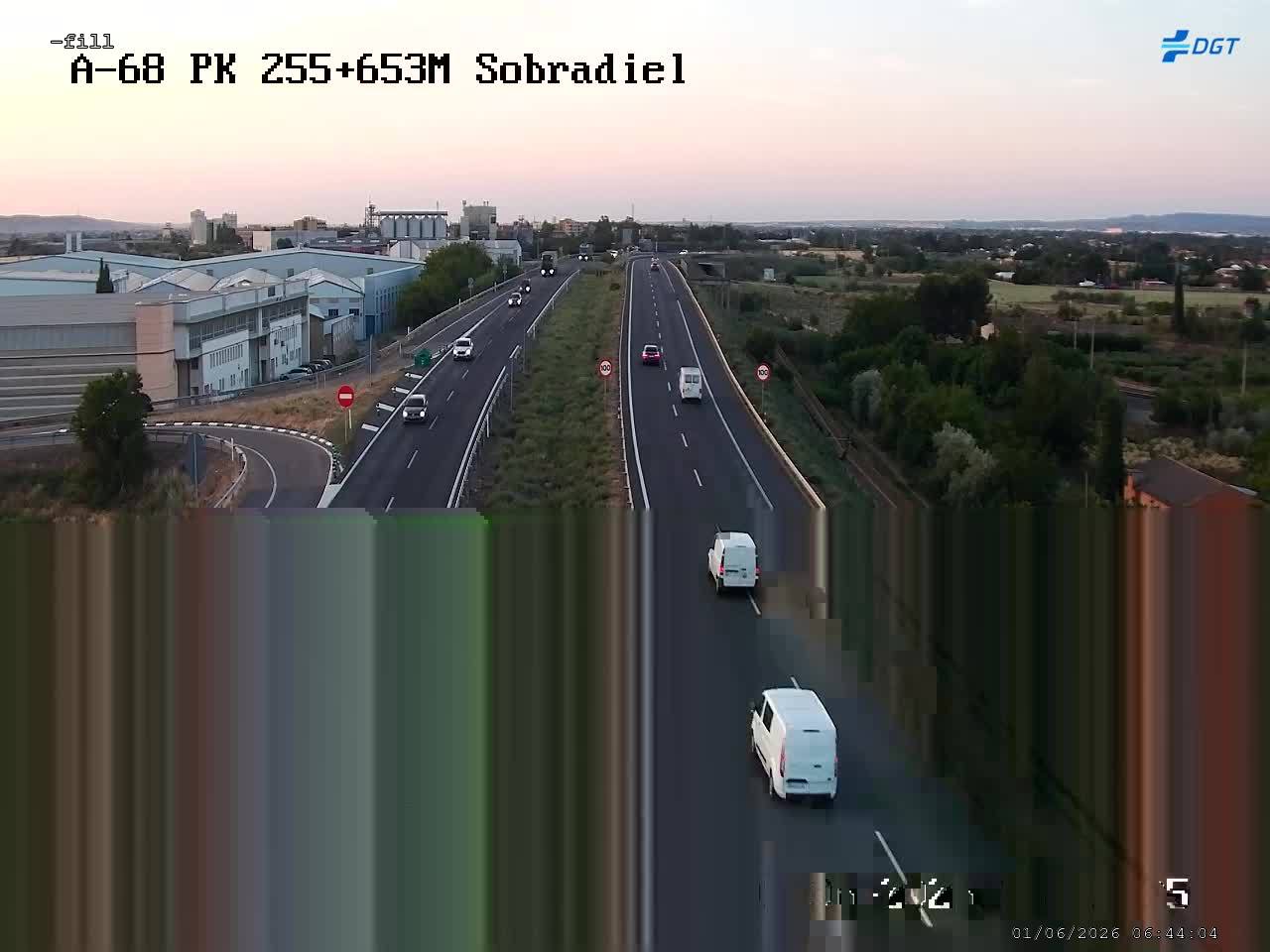 Zaragoza — A-68 km 256