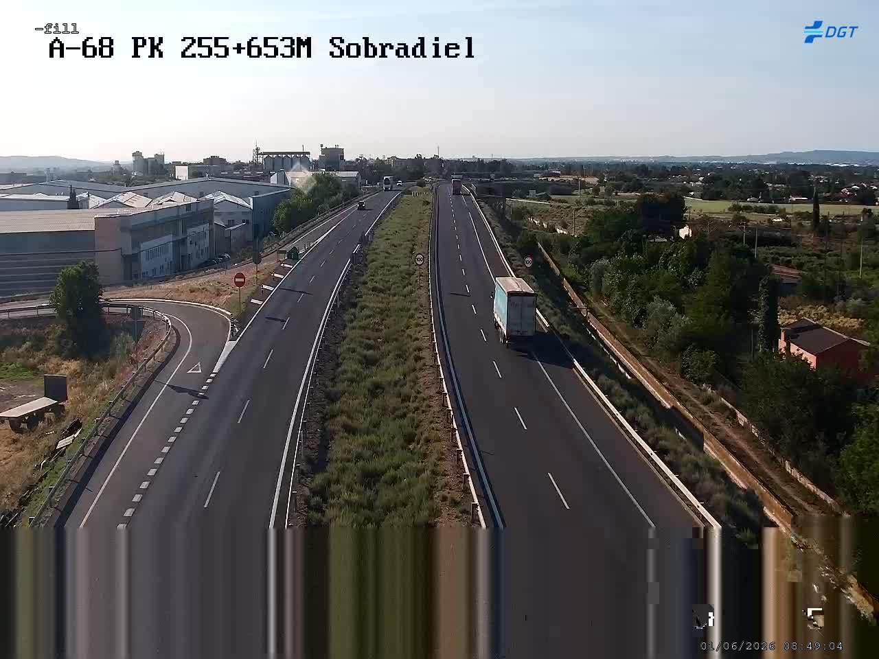 Zaragoza — A-68 km 256