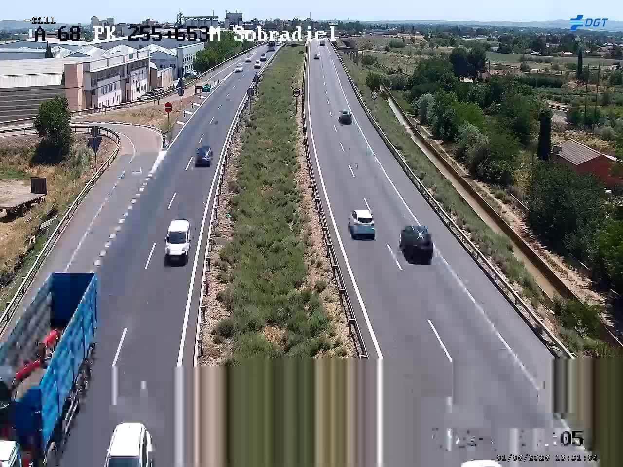 Zaragoza — A-68 km 256