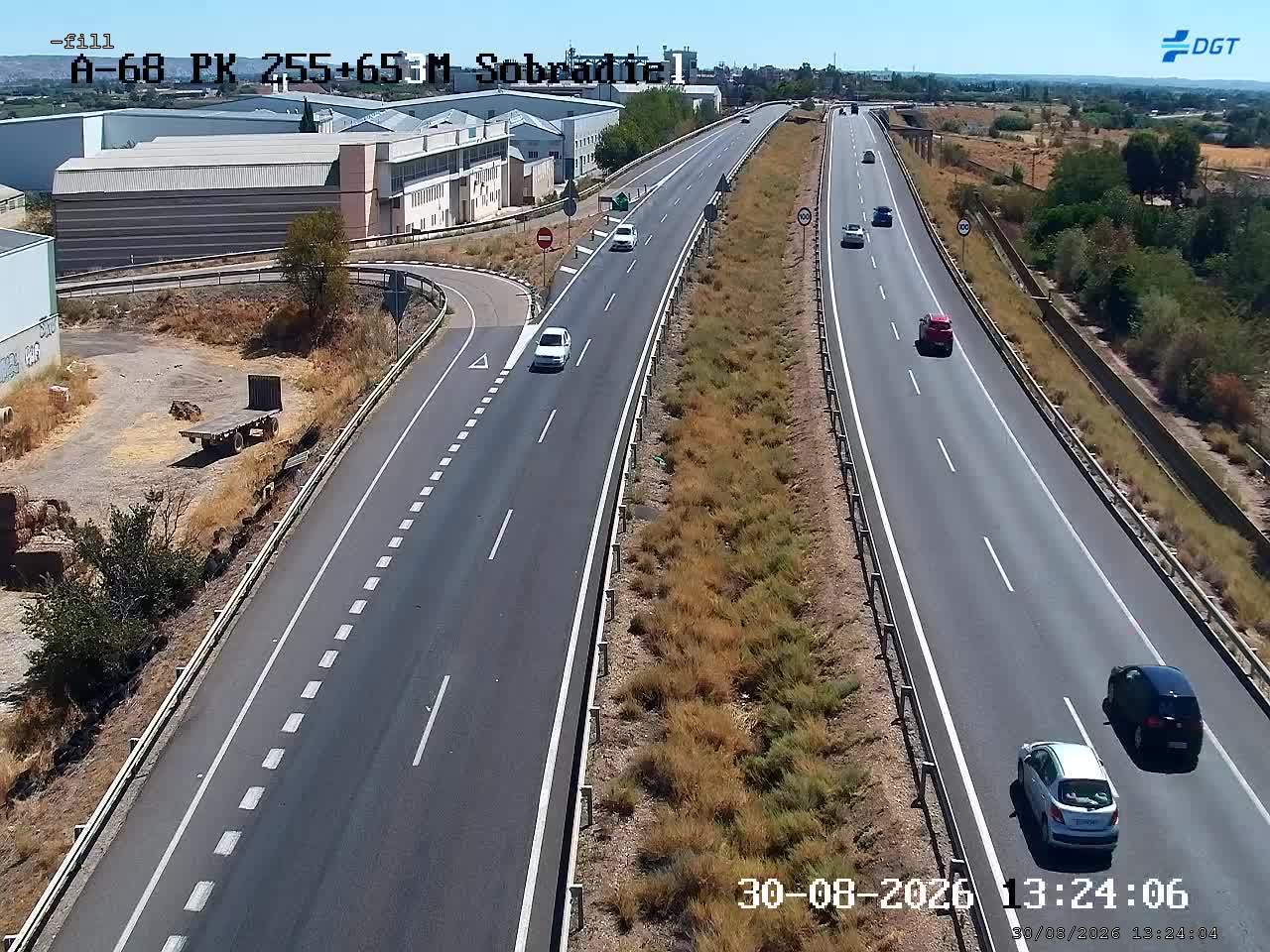 Zaragoza — A-68 km 256