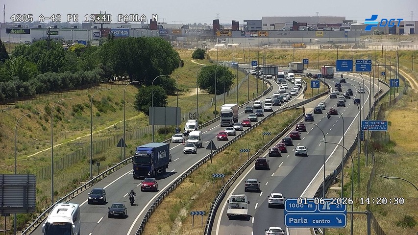 Madrid — A-42 km 19