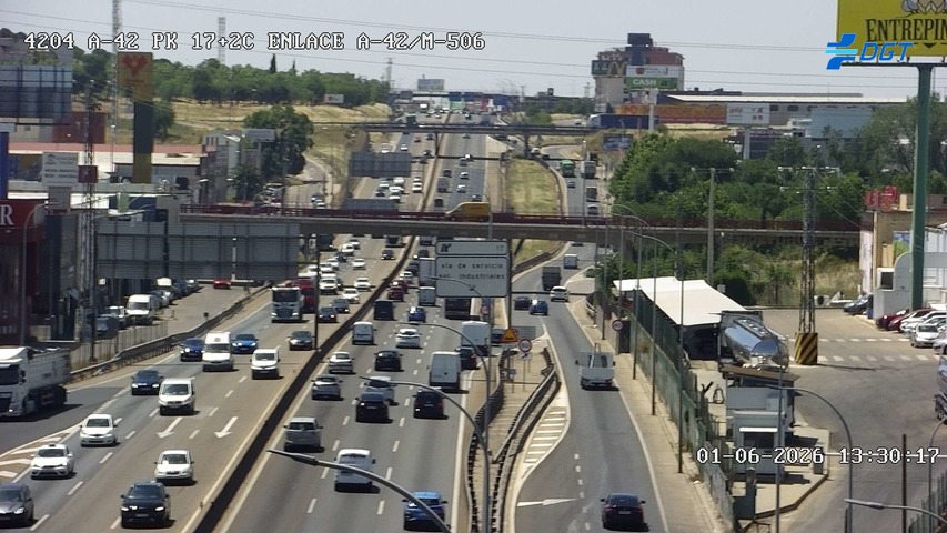 Madrid — A-42 km 17