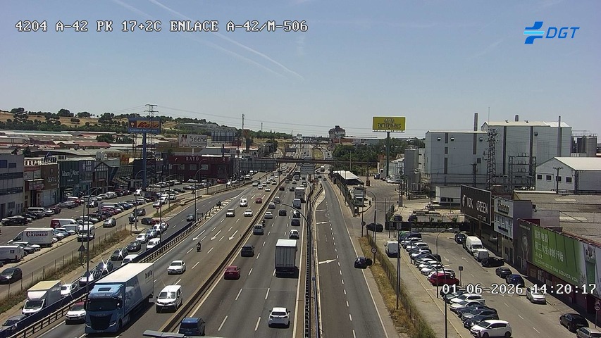 Madrid — A-42 km 17