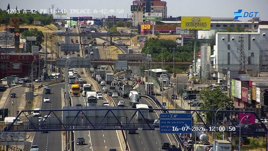 Madrid — A-42 km 16