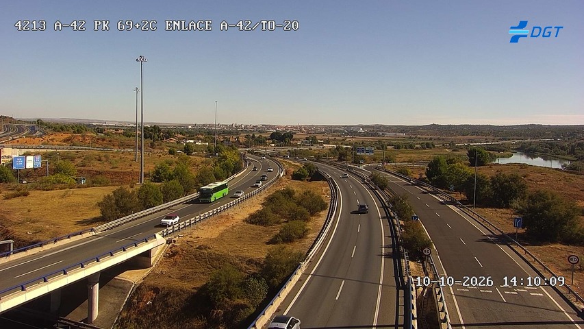 Cámara de tráfico en la A-42, km 69.25