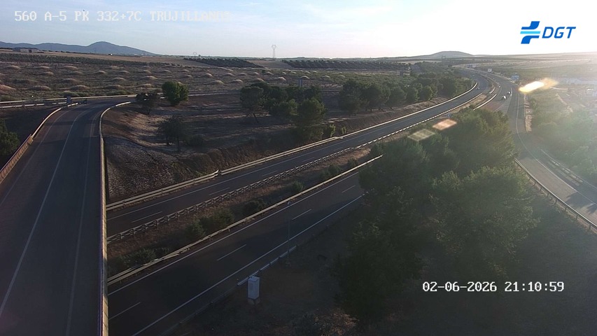 Cámara de tráfico A-5 Badajoz KM 332,7