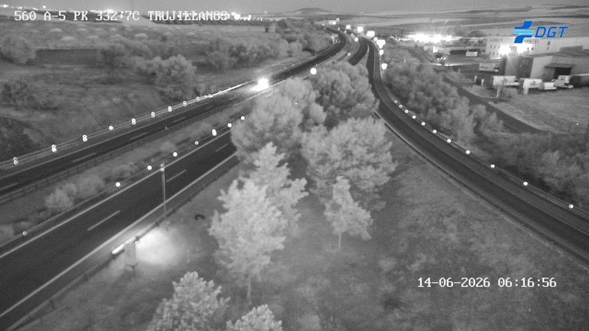 Cámara de tráfico A-5 Badajoz KM 332,7