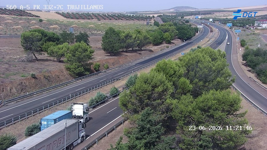 Cámara de tráfico A-5 Badajoz KM 332,7