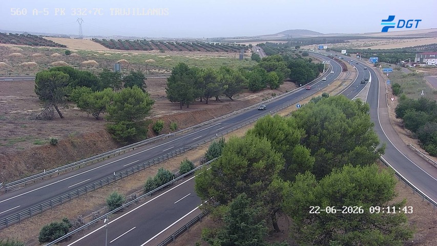 Cámara de tráfico A-5 Badajoz KM 332,7