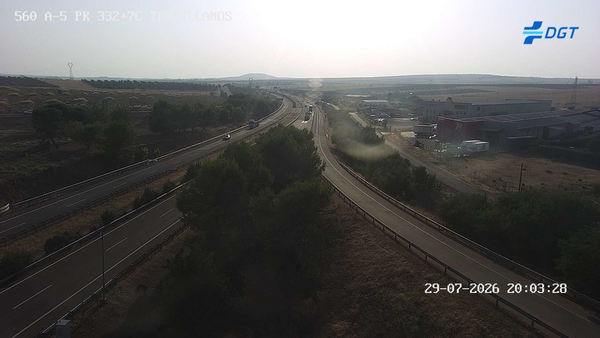 Cámara de tráfico A-5 Badajoz KM 332,7