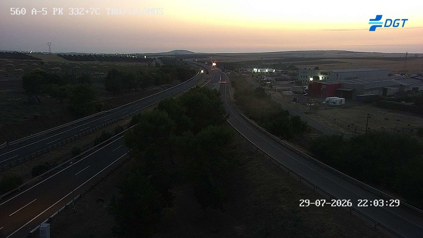Cámara de tráfico A-5 Badajoz KM 332,7