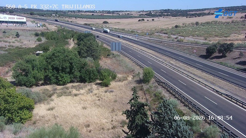 Cámara de tráfico A-5 Badajoz KM 332,7