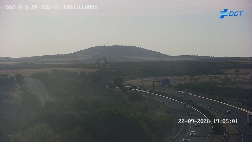 Cámara de tráfico A-5 Badajoz KM 332,7