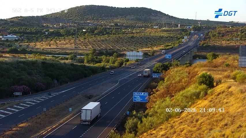 Cámara de tráfico A-5 Badajoz KM 343,2