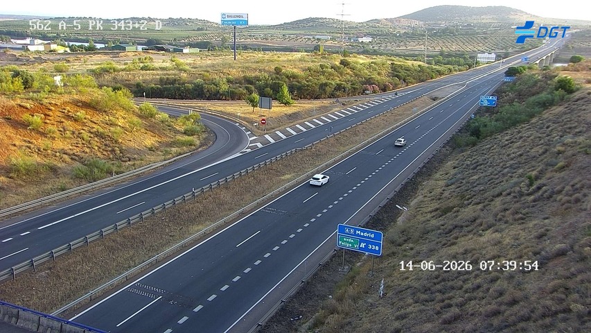 Cámara de tráfico A-5 Badajoz KM 343,2