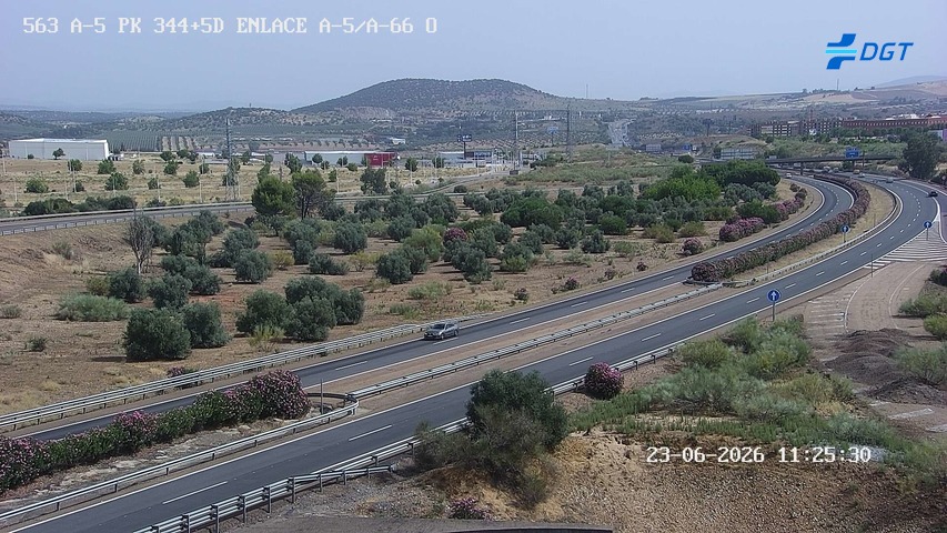 Cámara de tráfico A-5 Badajoz KM 344,5