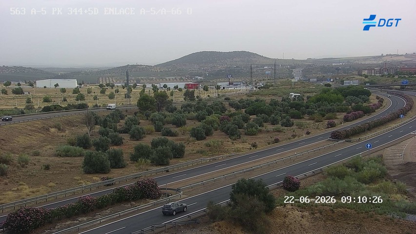 Cámara de tráfico A-5 Badajoz KM 344,5