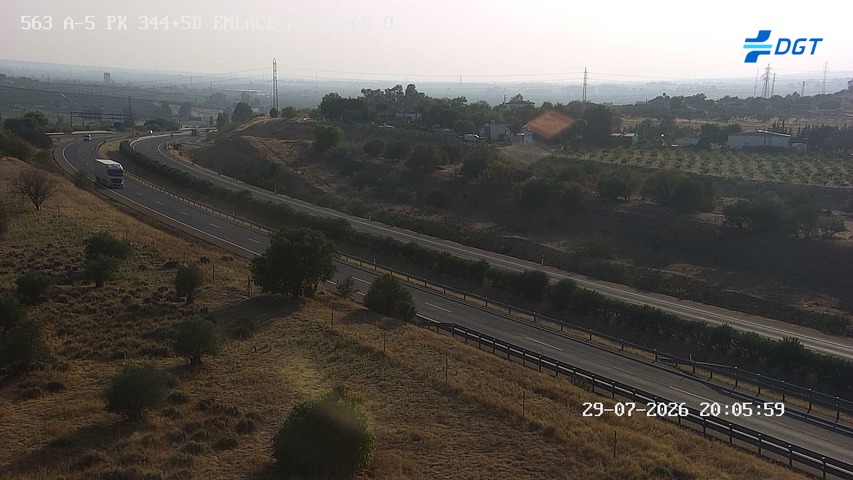 Cámara de tráfico A-5 Badajoz KM 344,5