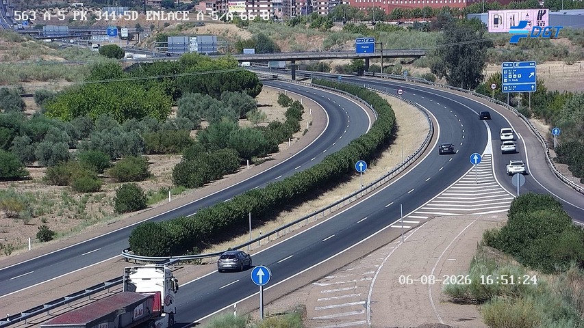 Cámara de tráfico A-5 Badajoz KM 344,5