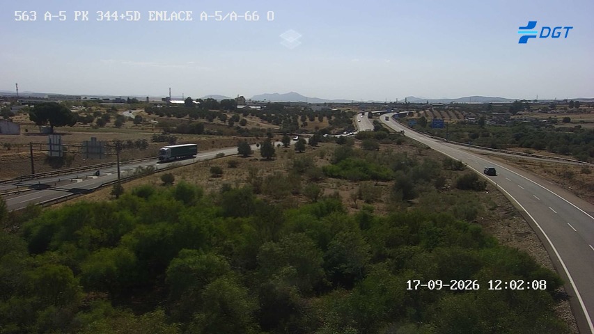 Cámara de tráfico A-5 Badajoz KM 344,5