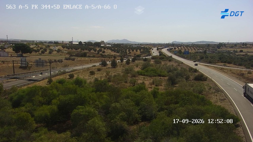 Cámara de tráfico A-5 Badajoz KM 344,5