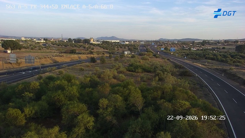 Cámara de tráfico A-5 Badajoz KM 344,5