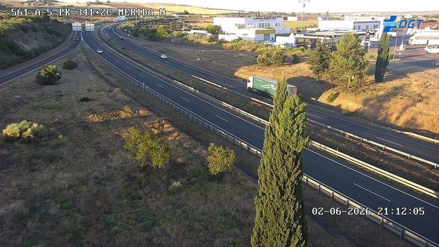 Cámara de tráfico A-5 Badajoz KM 341,2