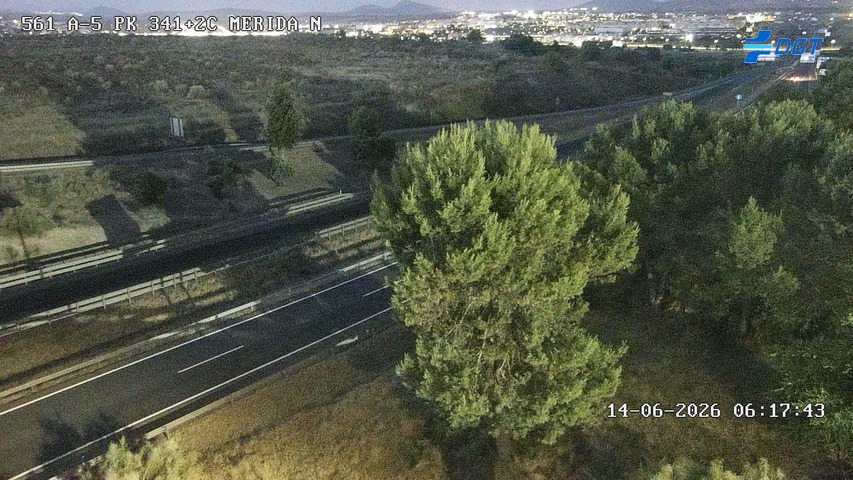 Cámara de tráfico A-5 Badajoz KM 341,2
