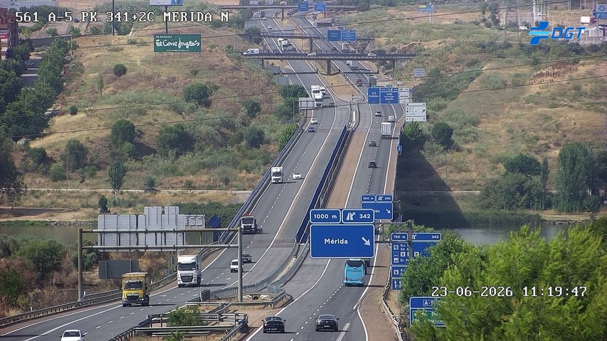 Cámara de tráfico A-5 Badajoz KM 341,2