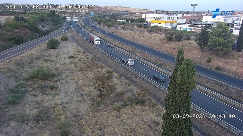 Cámara de tráfico A-5 Badajoz KM 341,2