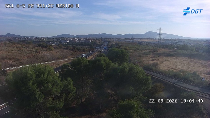 Cámara de tráfico A-5 Badajoz KM 341,2