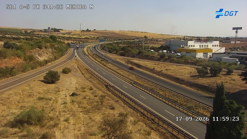 Cámara de tráfico A-5 Badajoz KM 341,2