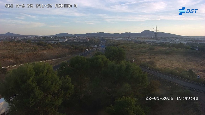 Cámara de tráfico A-5 Badajoz KM 341,2