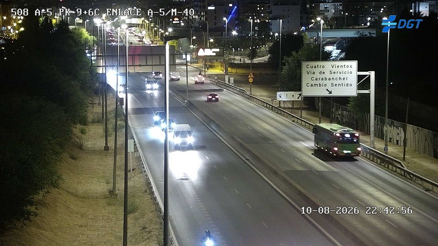Cámara A-5 KM 9,6