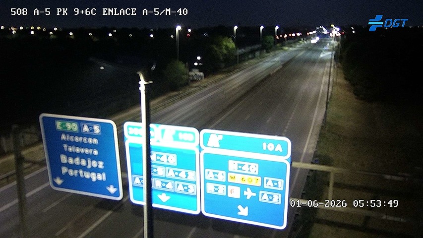 Madrid — A-5 km 10