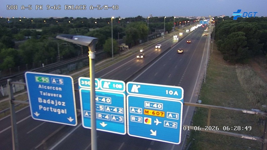 Madrid — A-5 km 10